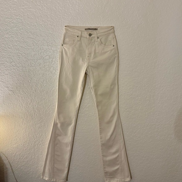 Hudson Jeans Cream Flare & Wide Leg - Picture 1 of 5